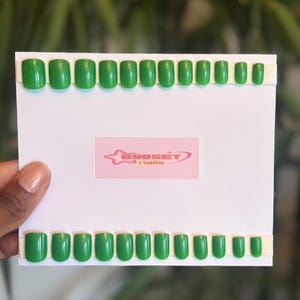 Extra Short Press on Nails| Date Night| Cheap Press on Nails| Short Press on Nails|  20 piece press on nails|Ready to Ship nails|Mix Colors