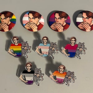Jerma Pride Pins (choose variation)