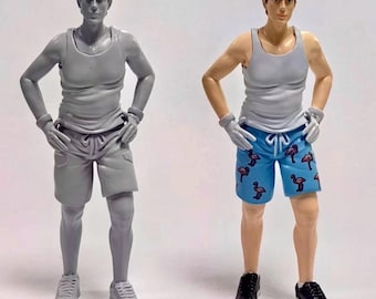 Jerma985 Dollhouse 4" Figurine - Paint your own or pre-painted!