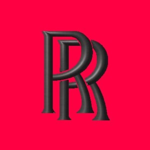 ROLLS ROYCE 3IN Car Logo | Digitized Embroidery Design in dst dsb pes jef sew exp xxx hus u?? vp3 File Format