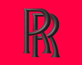ROLLS ROYCE 3IN Car Logo | Digitized Embroidery Design in dst dsb pes jef sew exp xxx hus u?? vp3 File Format