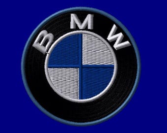 BMW Car Logo Embroidery Design (3 Inches) (Digital Download)