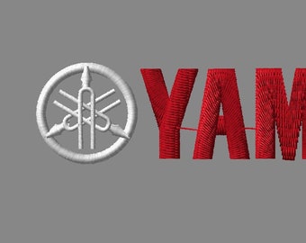 Yamaha Logo Digitized Embroidery Design (DST, PES, JEF +)