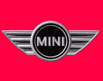 MINI Car Logo Embroidery Design (3in) (Digital Download)