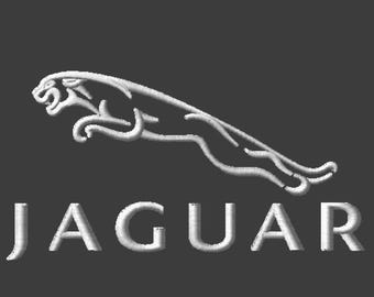 J A G U A R 3IN Car Logo | Digitized Embroidery Design in dst dsb pes jef sew exp xxx hus u?? vp3 File Format
