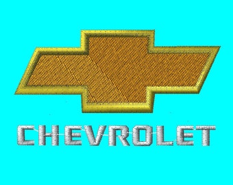 CHEVROLET 3IN Car Logo | Digitized Embroidery Design in dst dsb pes jef sew xxx hus u?? vp3 File Format
