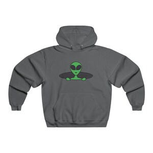 Retro Boater Logo in Black NUBLEND® Hooded Sweatshirt Retro Boater Logo in Black NUBLEND® Hooded Sweatshirt