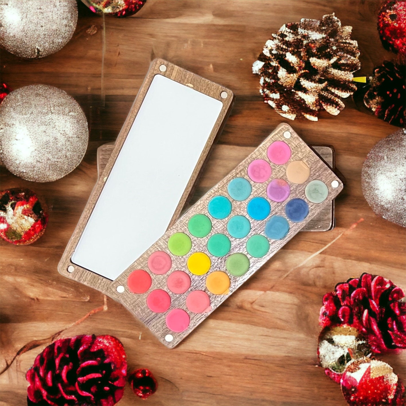Puddles of Color Handmade watercolor palette for Kids!