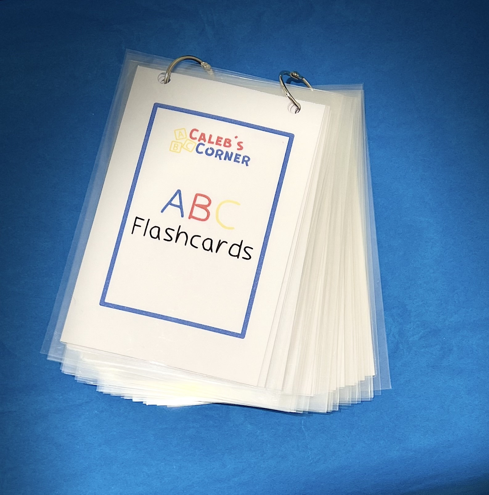 Pocket Laminated Alphabet Flash Cards Etsy