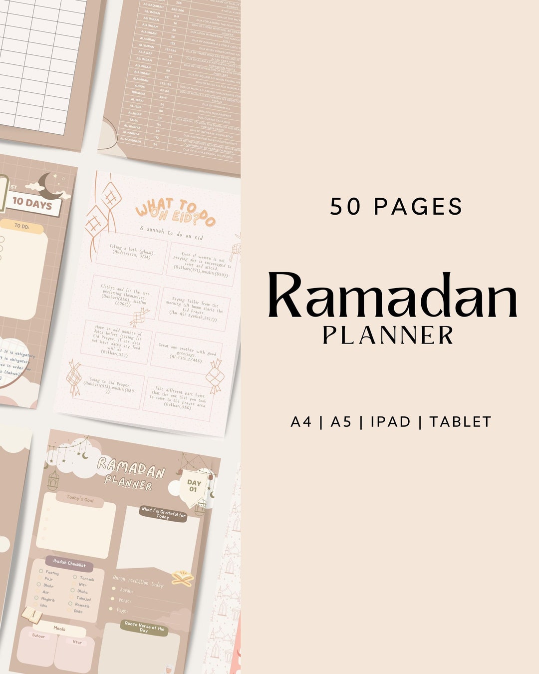 ramadan planner pdf