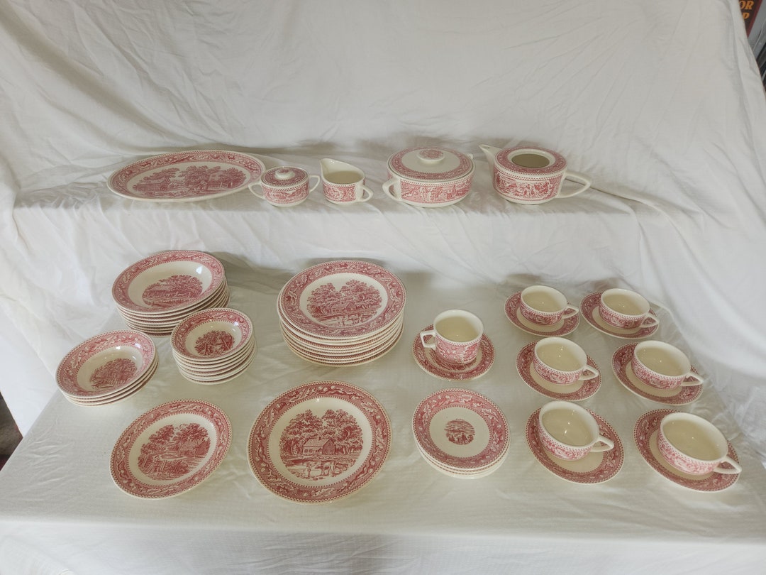 Vintage Memory Lane Dishes Etsy