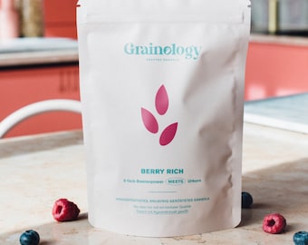 Fruitige granola - versgebakken muesli, topping voor kommen, zonder industriële suiker, ook als cadeau met Pasen, topping van bessenpap