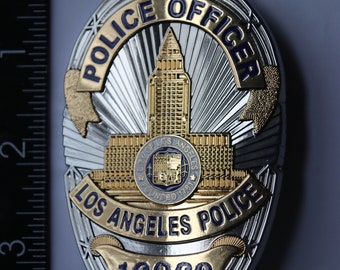 Los Angeles LAPD Challenge Coin grand numéro 16860