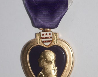 US Purple Heart Military Medal United States army Original full size Afghanistan