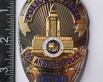 Los Angeles LAPD Challenge Coin large numbered 16280