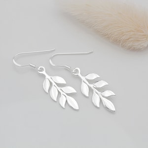 Boucles d&#39;oreilles pendantes en argent sterling