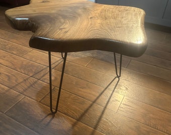 Beautiful live edge end table