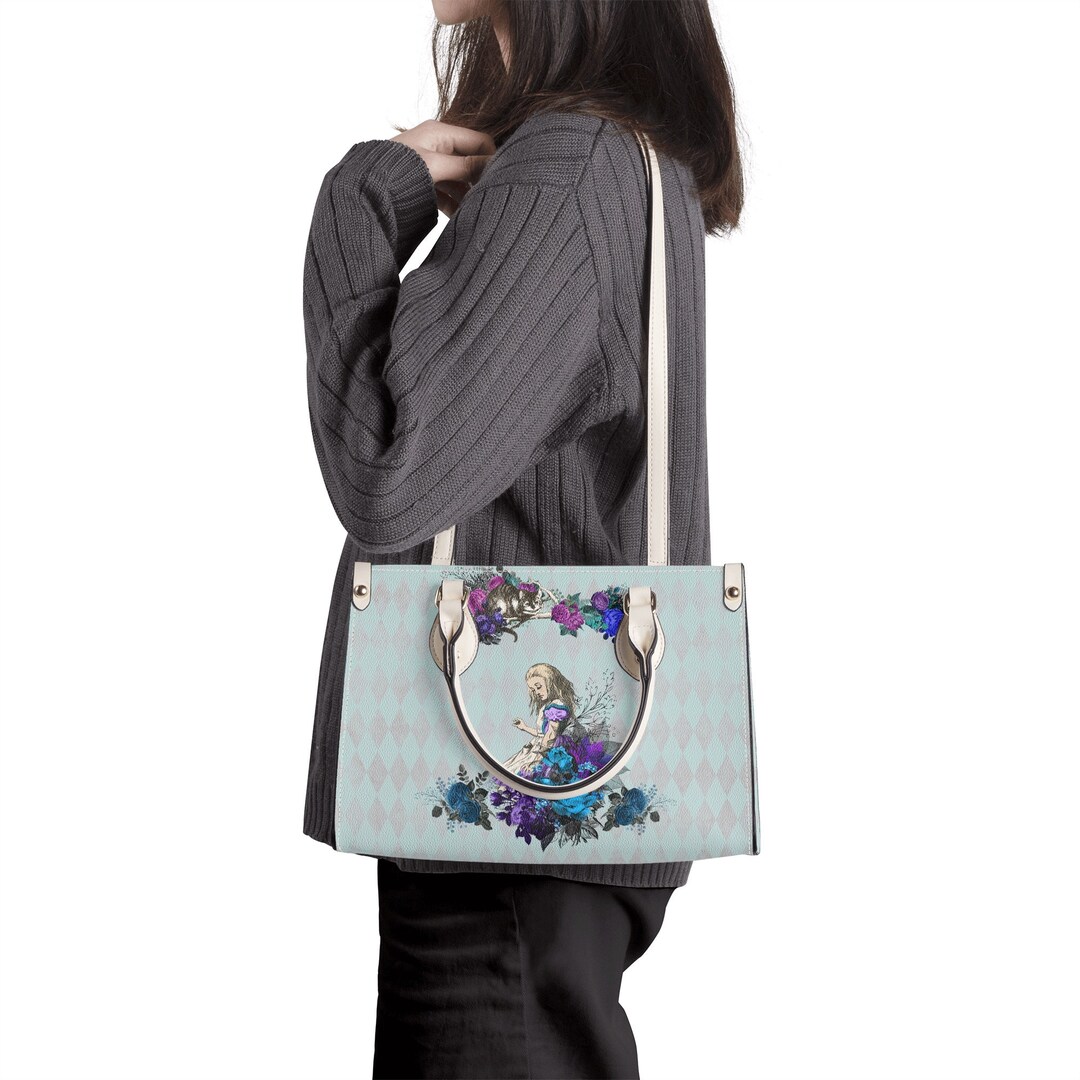 Sac fourre-tout Alice au pays des merveilles style gothique