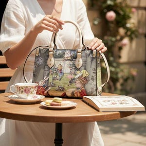 Alice in Wonderland Tote Bag: Classic Fairytale Design