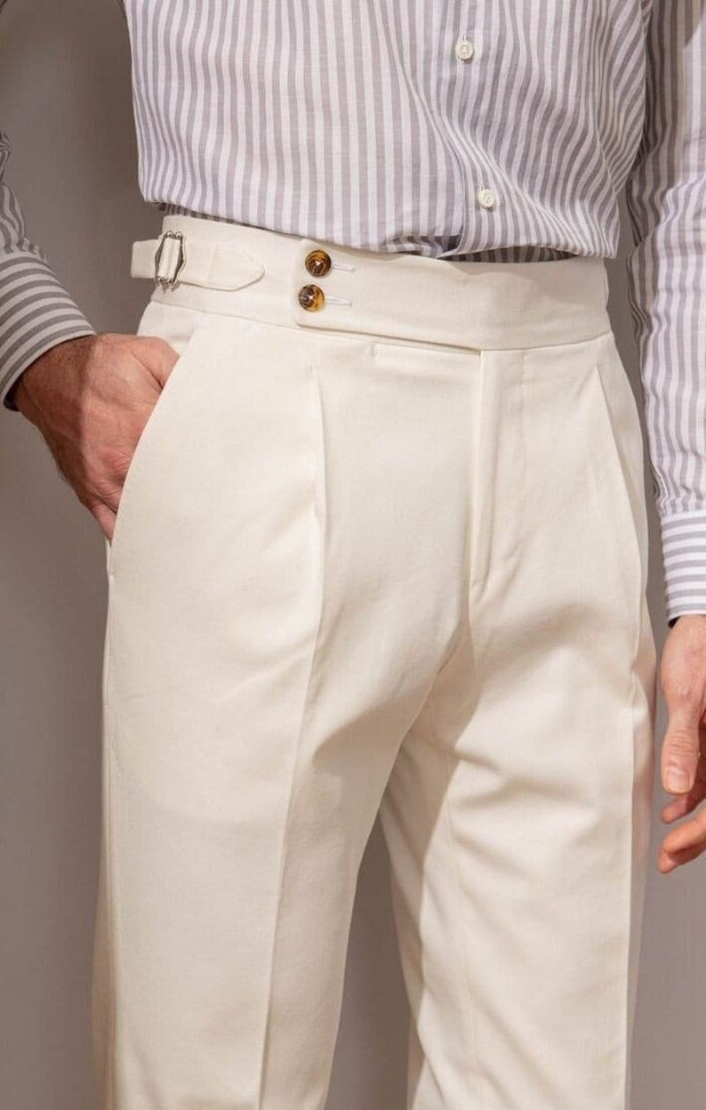 NWT Theory Baxter Warm Ivory Neoteric Twill Pants Mens Size 34x32 | eBay