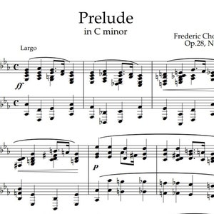 Frédéric Chopin - Prélude en do mineur
