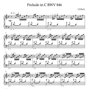 Prélude en do BWV 846 - J.S.Bach