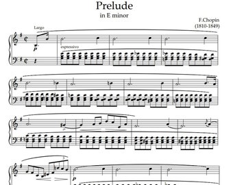 Frederic Chopin - Prelude in E minor