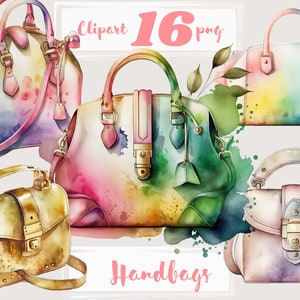 Fashion Clipart, Designer Bag, Bag Clipart, Fashion Bag Clipart, Purse –  Queen's Clipart Gallery