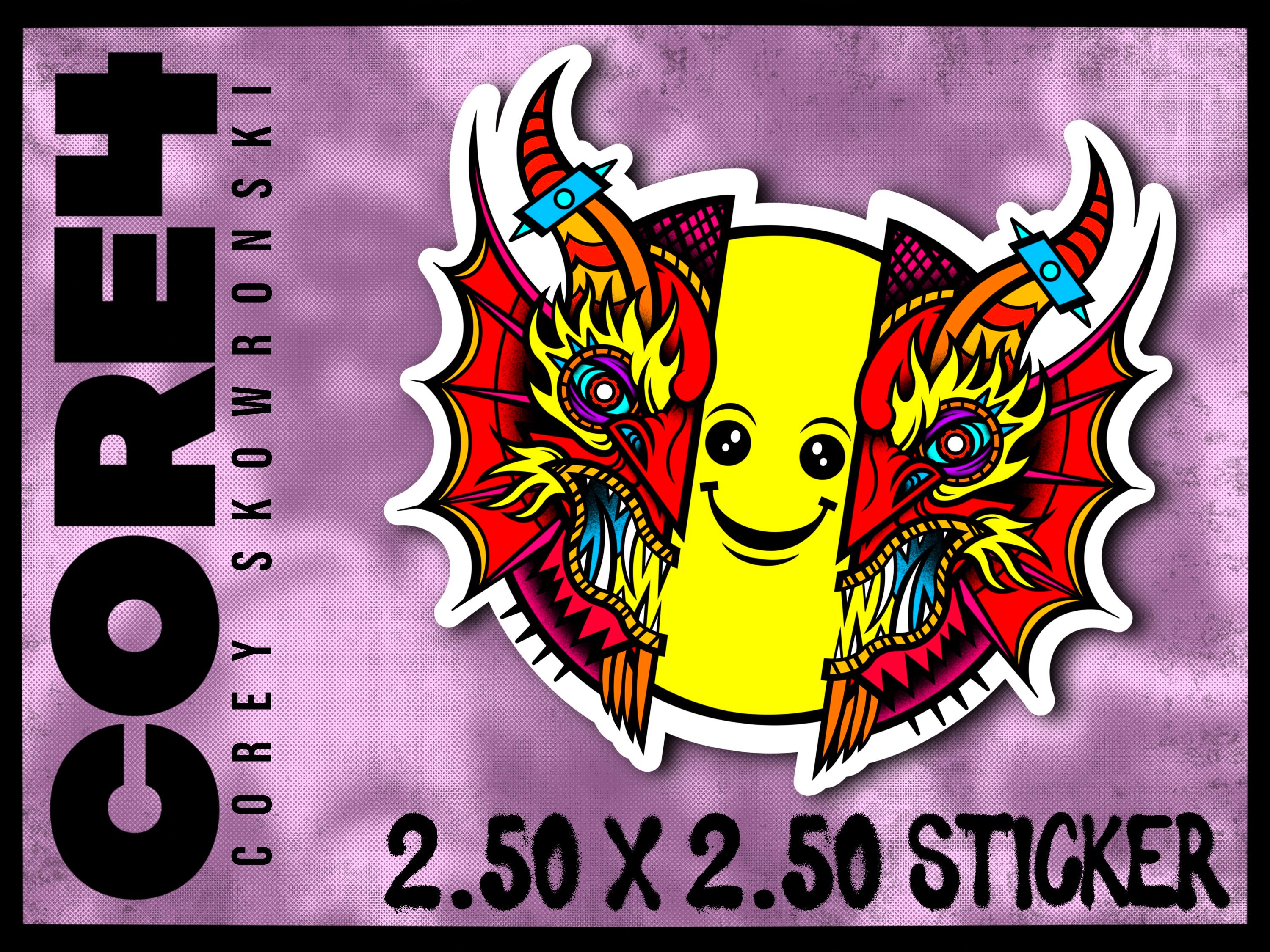 Smiley Sticker - order online now! New available