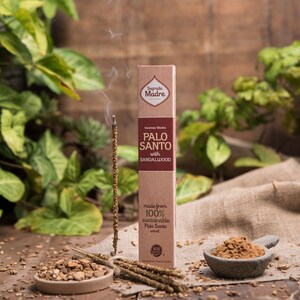 Palo Santo with Sandalwood - Natural Handmade - Sagrada Madre
