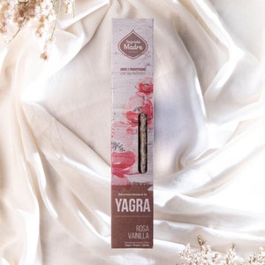 Yagra Rose and Vanilla - Natural Handmade Incense - Sagrada Madre