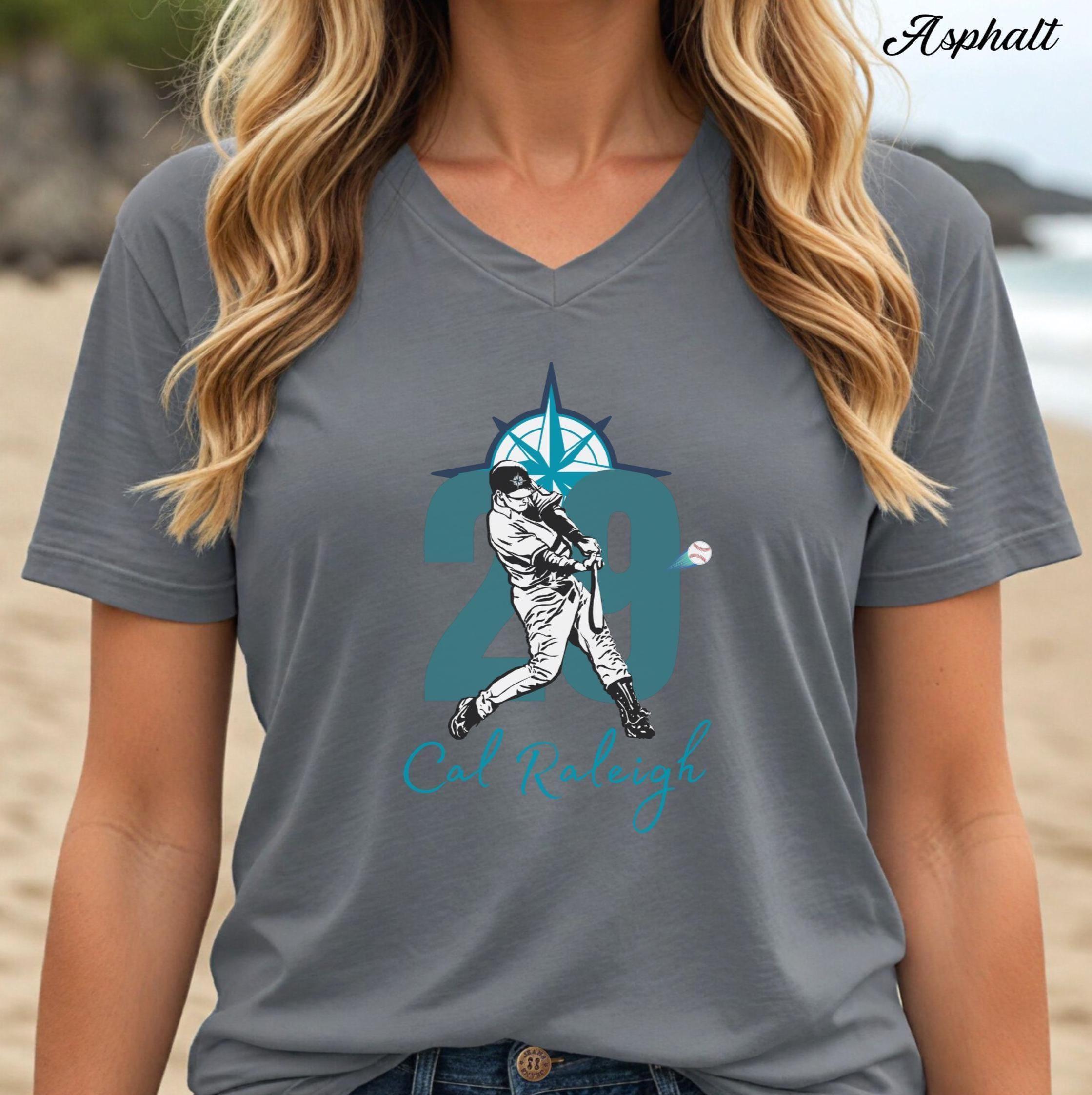 Cal Raleigh Big Dumper Double Sided T-shirt, Graphic Tee, Unisex Jersey ...