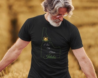 I Love the Palouse Idaho Unisex Soft-style T-Shirt