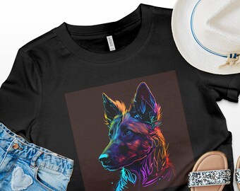 Dutch Shepherd pet shirt, Dog breed dutch shepherd unisex Shirt,Dog portrait shirt, Dog gifts for owners and pet lovers
