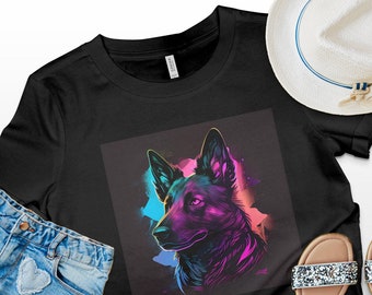 Dutch Shepherd pet shirt, Dog breed dutch shepherd unisex Shirt,Dog portrait shirt, Dog gifts for owners and pet lovers