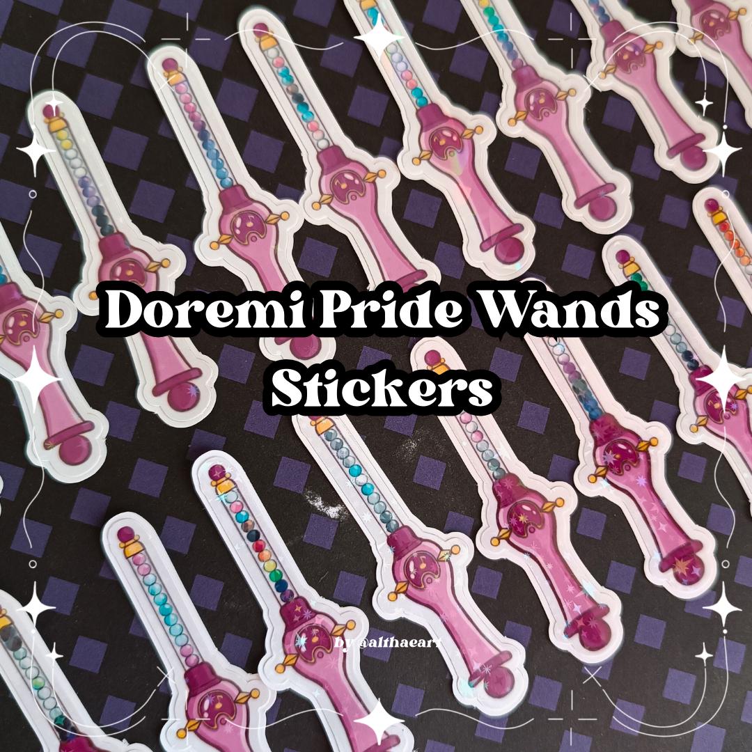 PRIDE Ojamajo Doremi Inspired FLAG Wands Peperuto Pollon LGBTQ Lowkey -  Etsy Canada