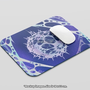 Anomaly | Mousepad 2mm Rubber Sublimation | Hexcore Arcane Inspired | 23cm x 22cm