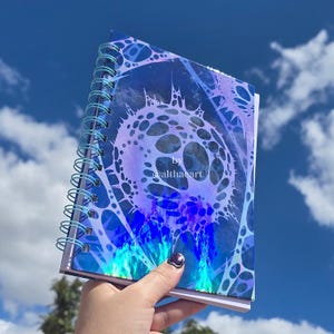 Anomaly Reusable Sticker Book | Holographic Hexcore Arcane Inspired 50 Pages