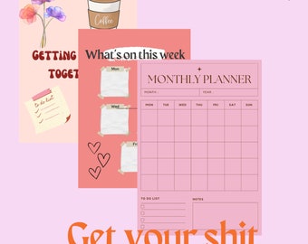 Get your shit together - work/life journal