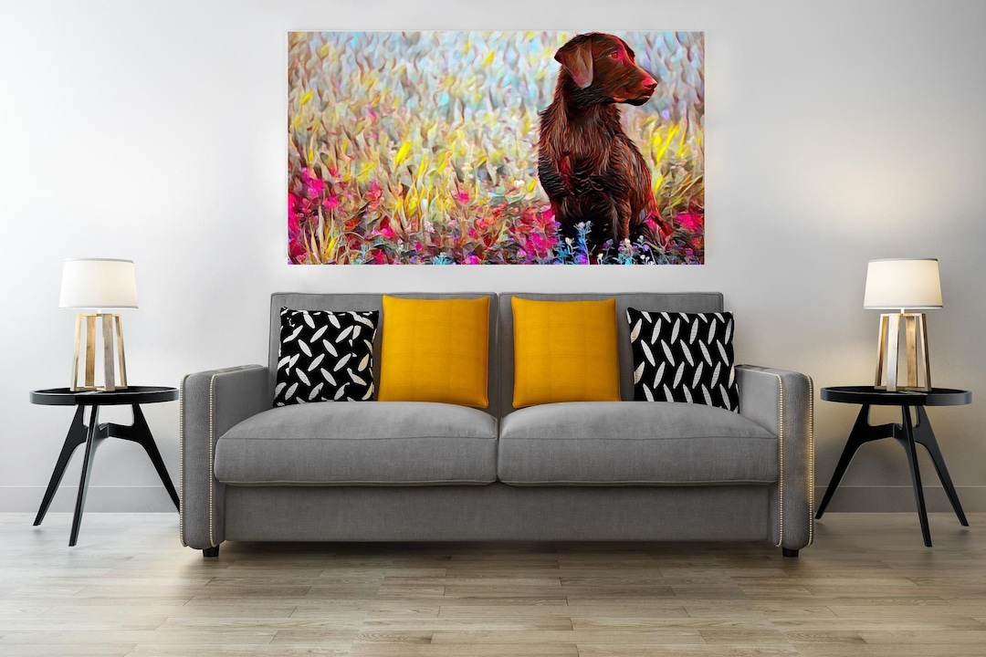 Finn the Labrador Retriever, Apartment Art, Home Decor, Labrador