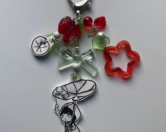 sawako in the rain keychain !