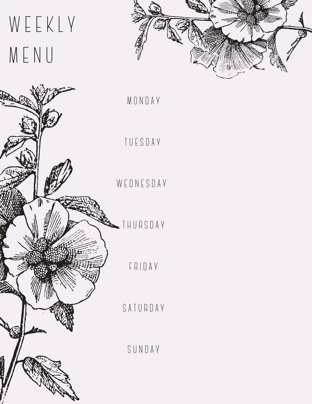 printable-weekly-menu-planner-meal-planner-restaurant-menu-etsy