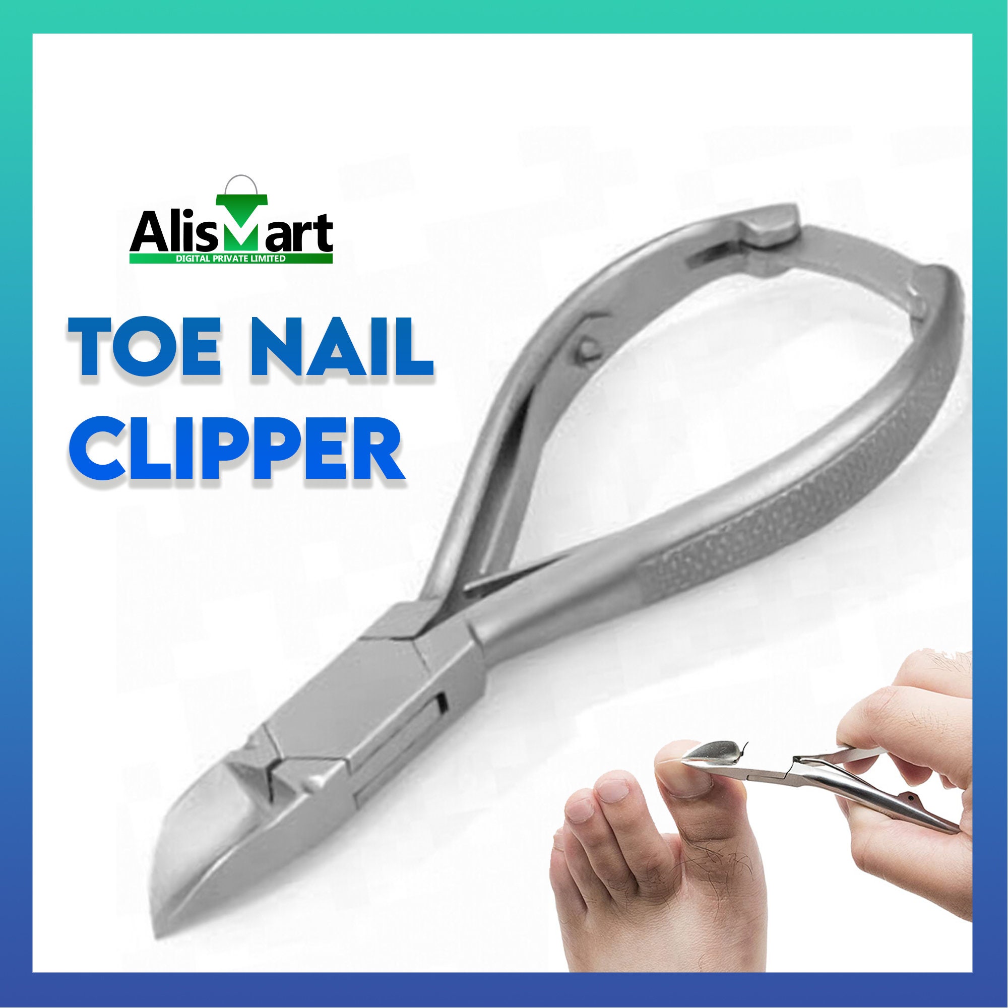 Toenail Scissors Long Handled Ergonomic Unique Design Toenail Clippers With  Nail Picker For Adults The Elderly