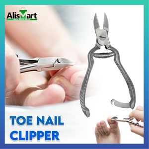 1pc Heavy Duty Nail Clippers for Thick Nails - Best Professional Toenail  Clippers for Men Women Seniors - Large Medical Grade Podiatrist Nail  Nippers Toe Clipper for Ingrown Nails