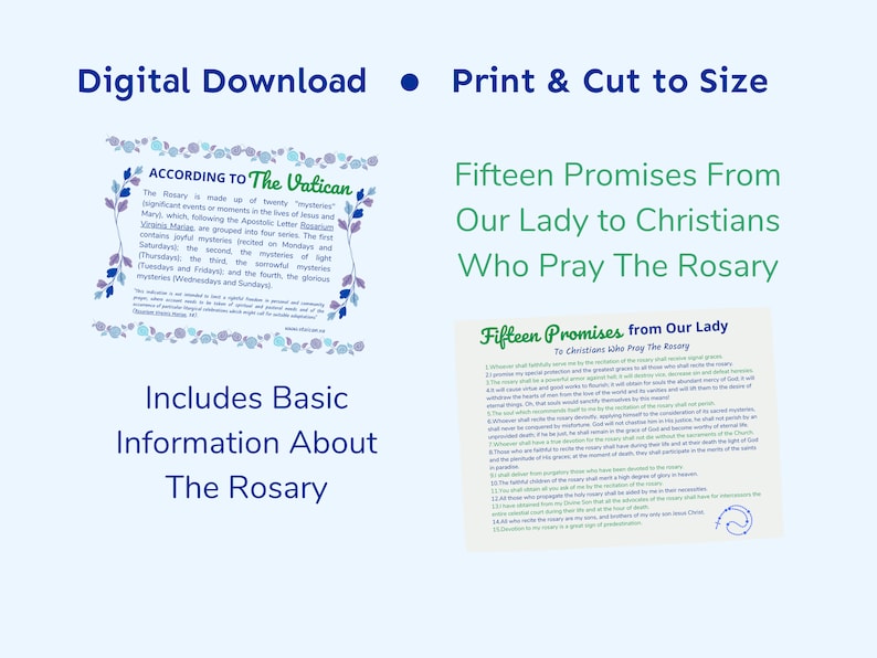 Dont Miss Out Your Free How To Pray Rosary Printable Awaits - eysg142