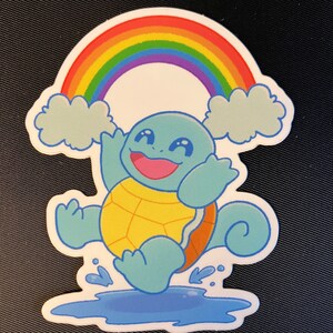 Squirtle Pride Sticker