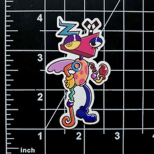 The Amazing Digital Circus Stickers (pomni, Jax, Ragatha, Kinger ...