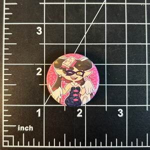 Splatoon Custom Pin Splatoon Idol Button Pin Badges (deep Cut, off the Hook, and Squid ...
