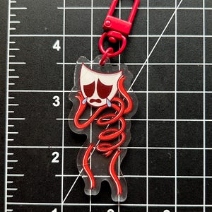 The Amazing Digital Circus Charms (double sided) (Pomni, Jax, Ragatha, Kinger, Zooble, Gangle, and Caine) Gangle