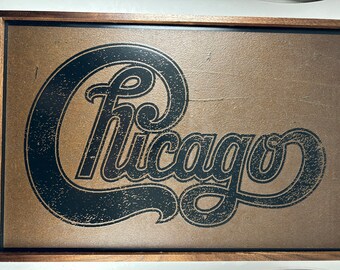 Chicago Wanddekor - Musik-Fan-Wandkunst